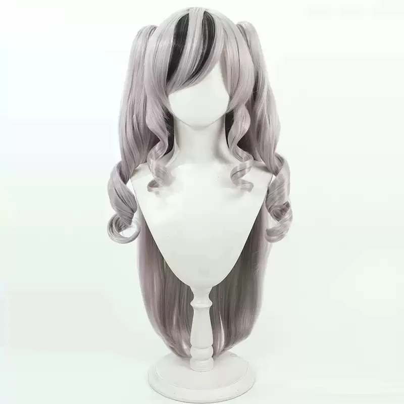 Anime Game Azur Lane KMS Elbe Cosplay Wig Heat Resistant Synthetic Hair Halloween Costume Party Role Play Wigs