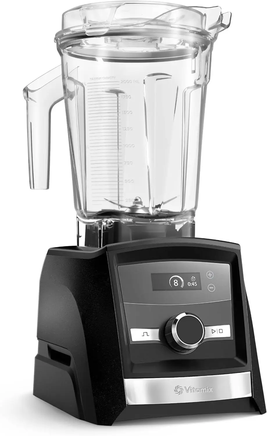 Vitamix A3300 Ascent Series Smart Blender, Professional-Grade, 64 oz. Low-Profile Container, HITAM