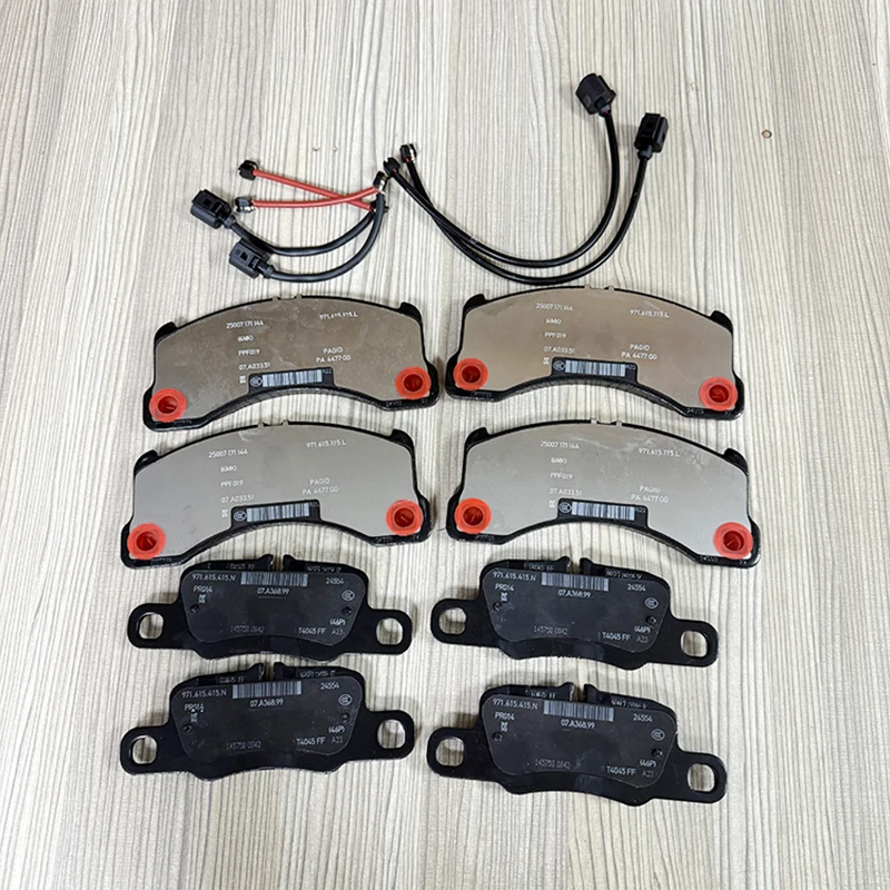 1Set Front Rear Brake Pads Wear Sensor Sets for Panamera 971 2017-2024 971698151T 971698451L 7P0907637A 7L0907637C