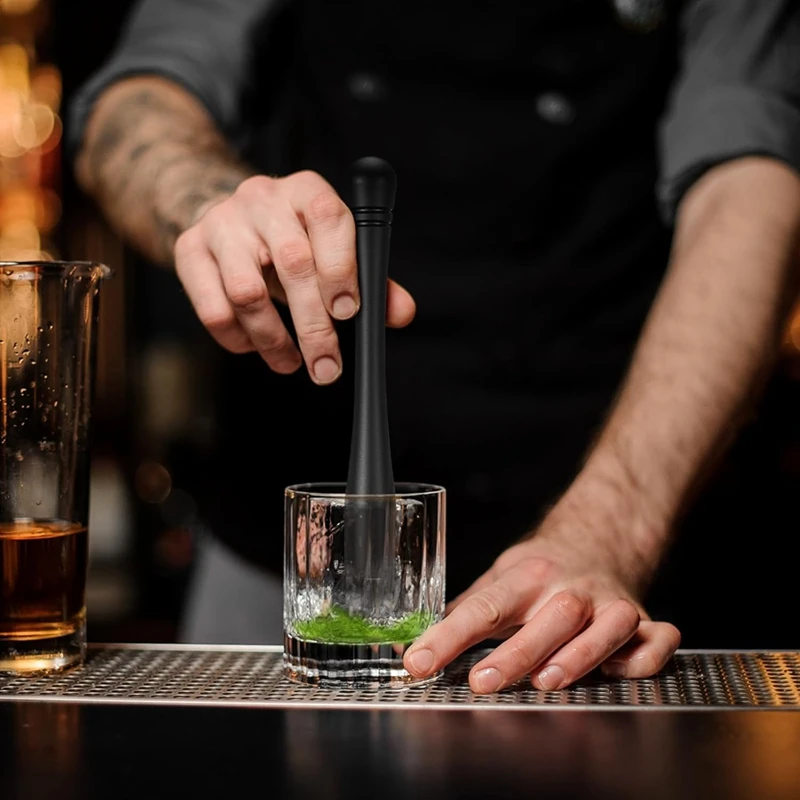 

Набор из 8 пластиковых барных инструментов для коктейлей, 9 дюймов, для домашних барменов, розничная упаковка