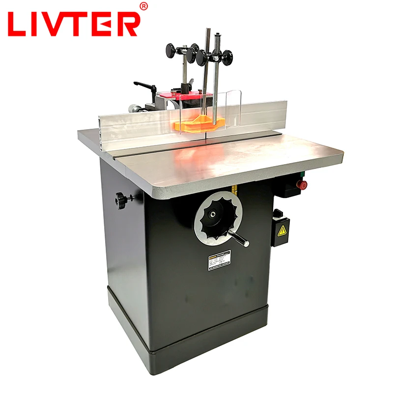 LIVTER W0404 Woodworking Factory Single Axis Woodworking Milling W0404 Dovetail Lifting Sliding Table Woodworking End Milling