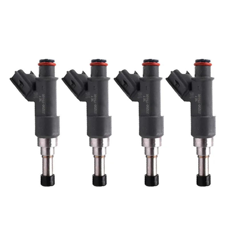 

4x 23250-75155 Fuel Injector Nozzle For Toyota 2010-2012 Hilux Prado 1TRFE 2TRFE 4Runner Tacoma 23209-75155 23250-79100