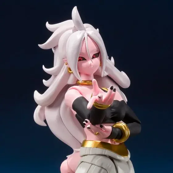 Bandai S.H.Figuarts SHF Dragon Ball Z Android 21Bandai Anime Model Toys Action Figure Model Toy