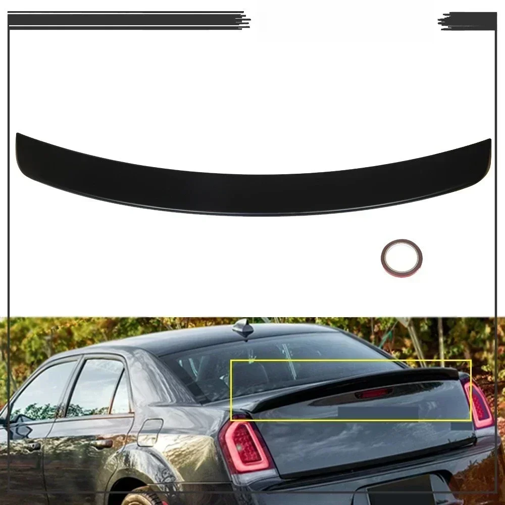 

Trunk Lip Spoiler Rear Wing For Chrysler 300 2011-2019 Factory Style Matte Black