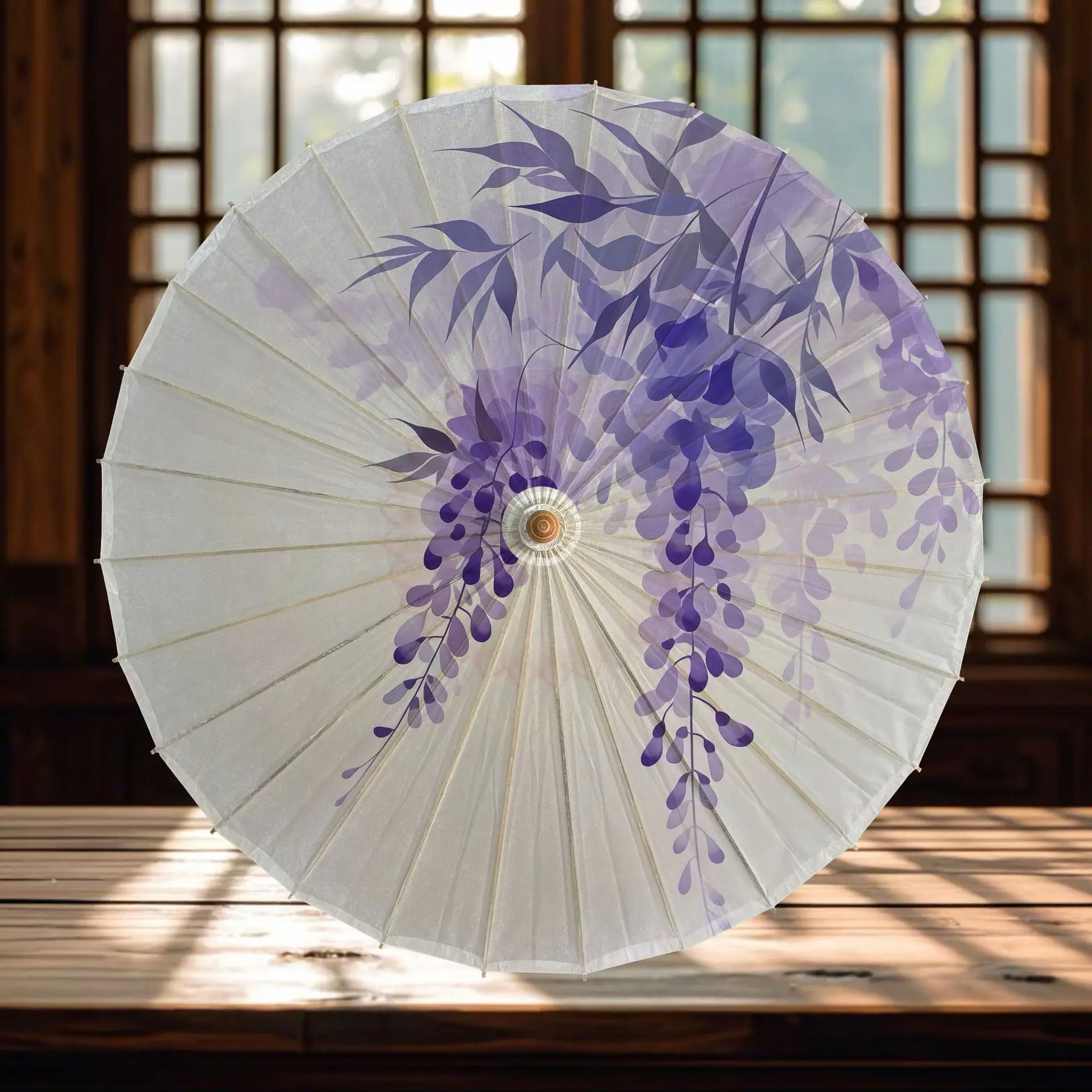 Rainproof Sunshade Oil Paper Umbrella Women Ancient Style Props Classical Dance Hanfu Umbrella Cheongsam Catwalk Ceiling