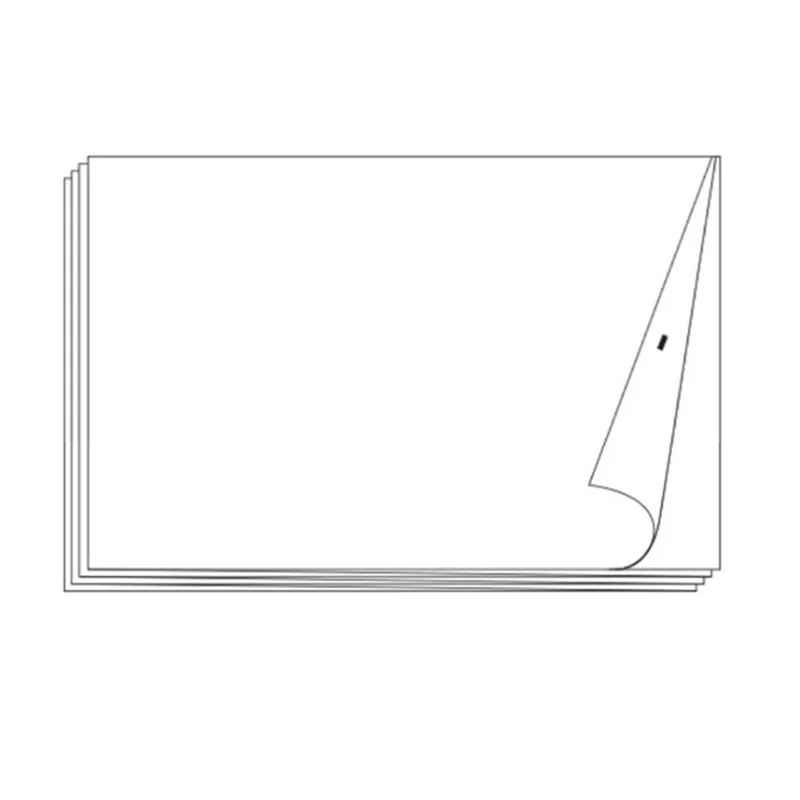 Peripage A40 휴대용 빠른 건조 장기 보존 기간 접힌 종이용 VO-A4 감열지