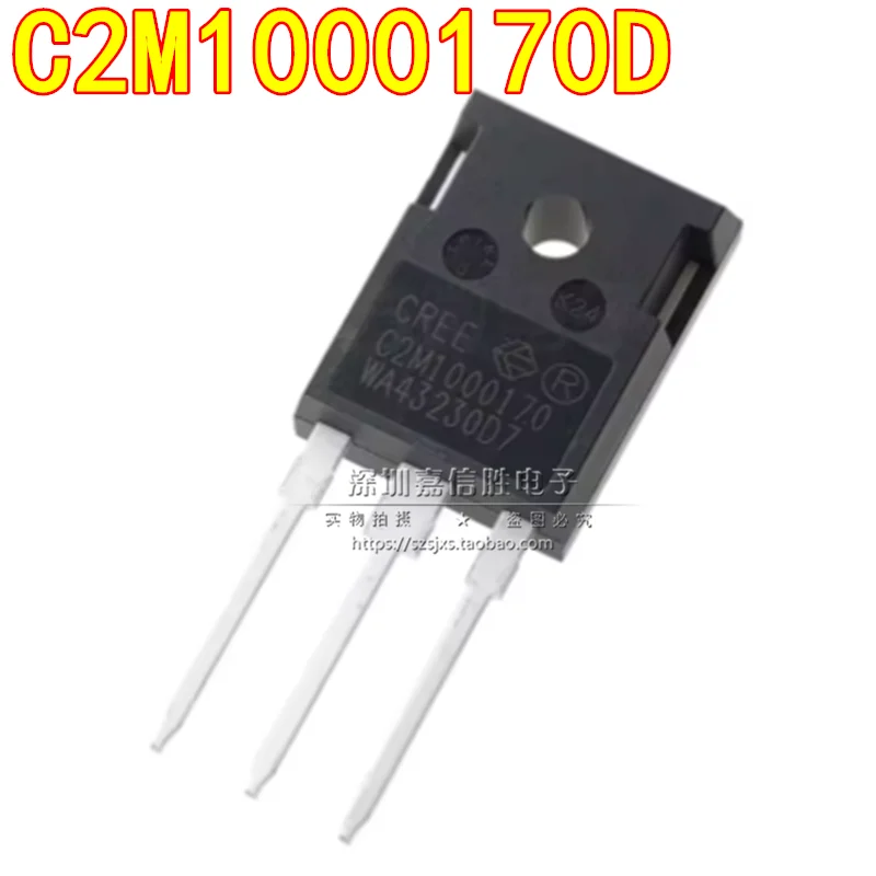 5PCS C2M1000170 C2M1000170D TO-247 4.9A/1700V brand new MOS field-effect transistor