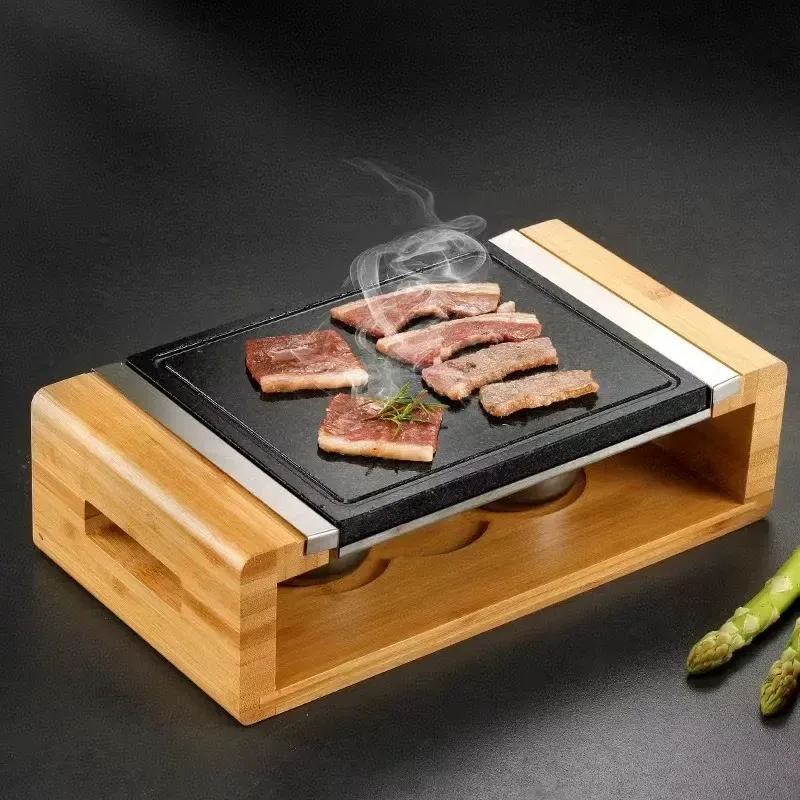 Hot Sale Cooking Stone Set Hot Slate Grill Cold Lava Indoor Grill Stone