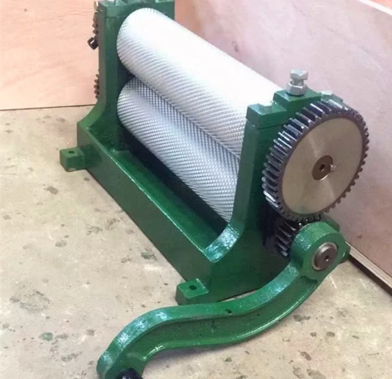 New Manual Honeycomb Sheet Machine 86*310mm Honey Comb Embossing Making Equipment
