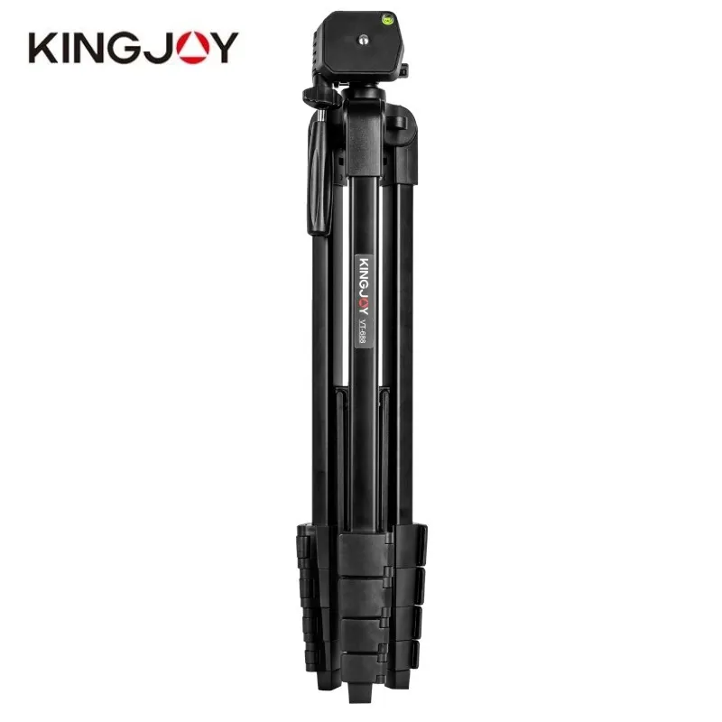 KINGJOY VT-688 High 1.7M Portable Tripod for Canon Nikon Sony Digital Camera Mobile Phone Outdoor Travel Photography Accessories view 4