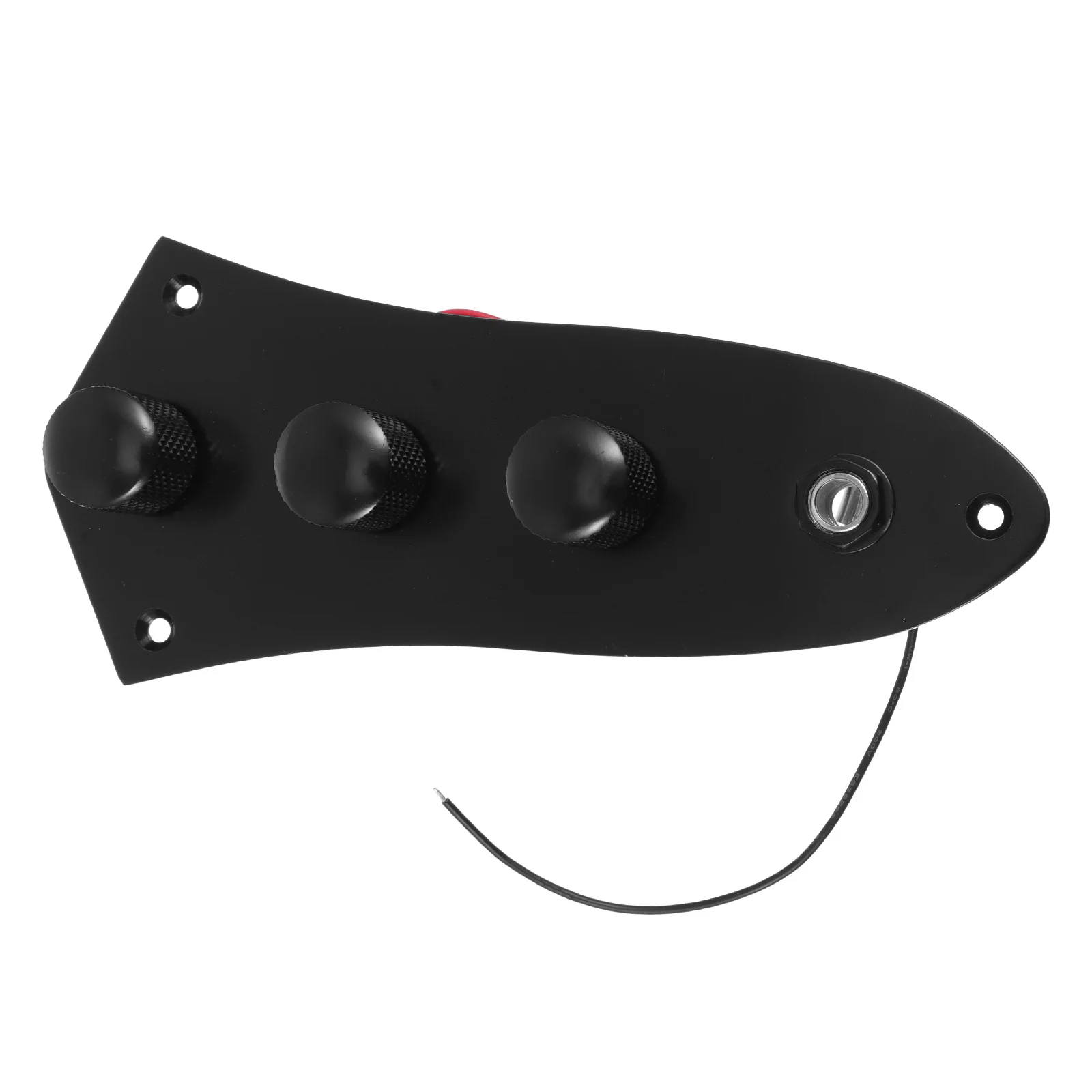 

1Pcs Electric Bass Circuit Control Board Bass Potentiometer Shifter Metal Volume Control Plate Compact Durable Practical