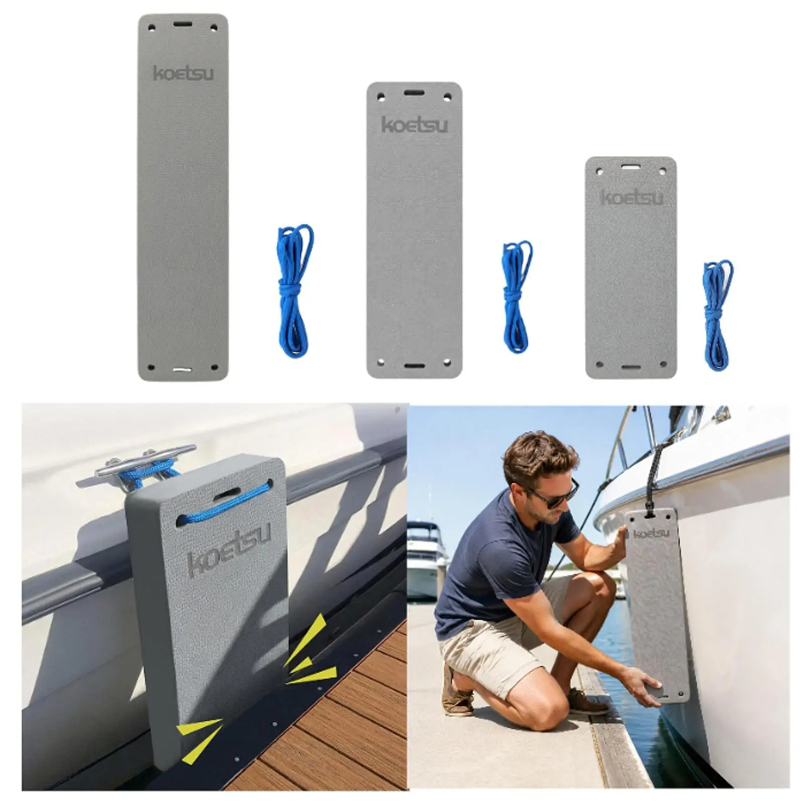 EVA Marine Docking Guard High Density Bumper Shock Absorption Protector for Boat Fishing Accessories