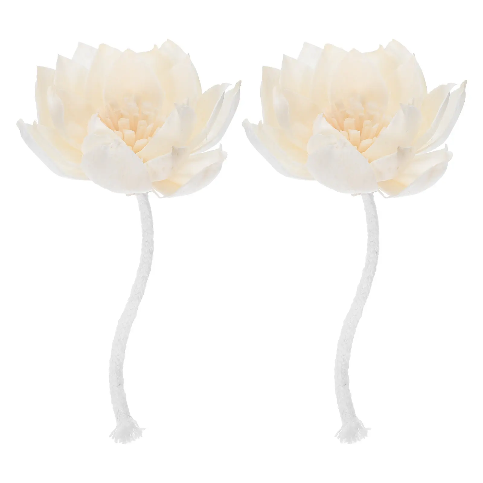 2 Pcs Bathroom Scent Diffuser Aromatherapy Essential Oils Passive Flower Air for