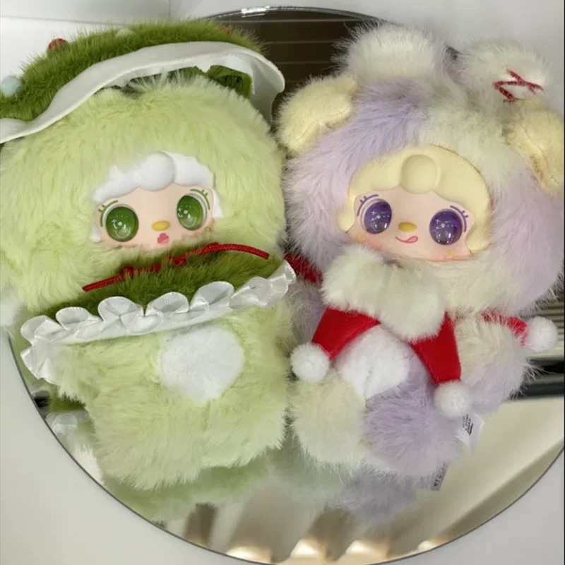 

Oxy Yooki Рождественская серия Jingle модная игрушка слепая коробка плюшевая кукла сумка украшение с подвеской Коллекционный подарок аутентичный запас