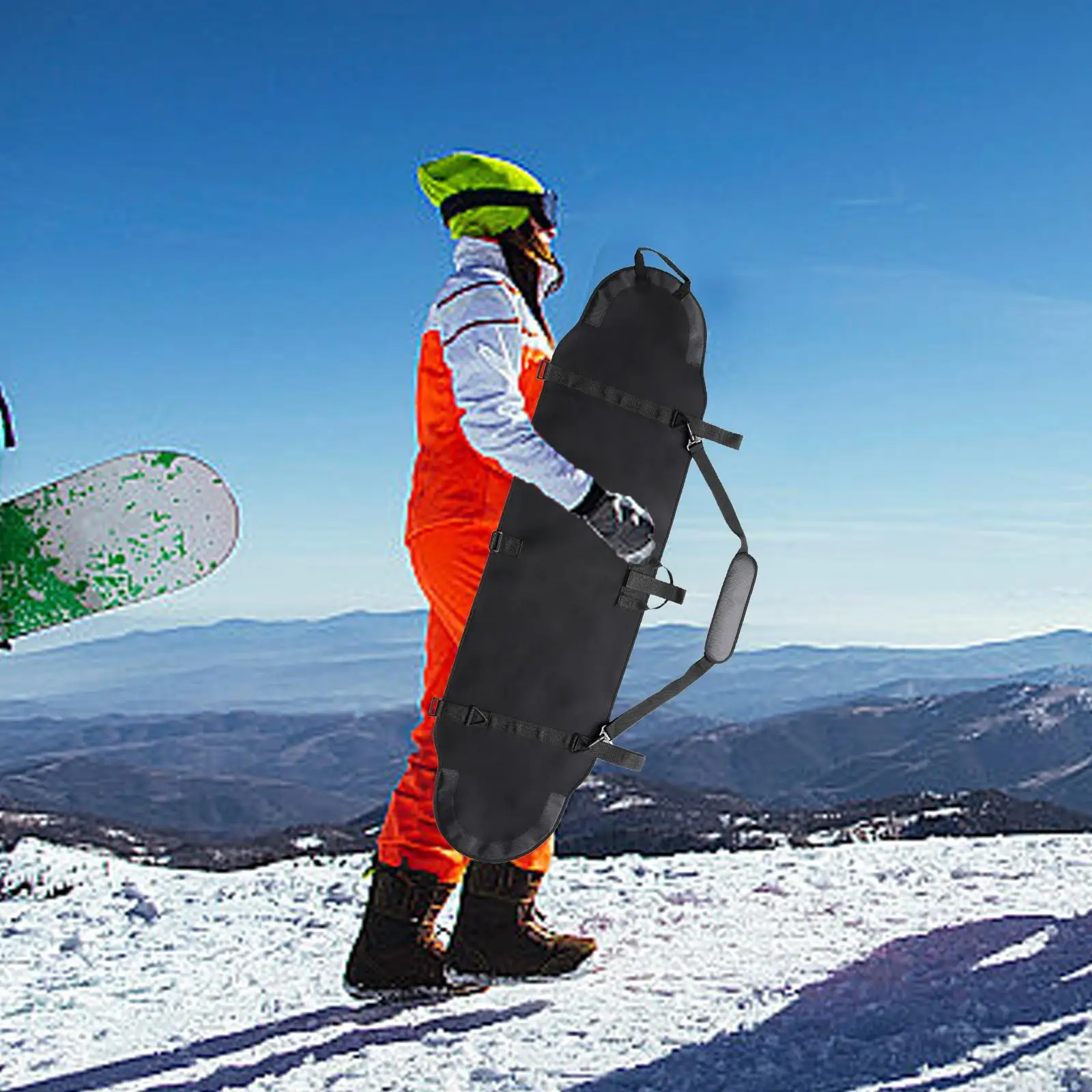 

Snowboard Bag Waterproof Nylon Snowboard Sleeve for Skating Winter Outdoor