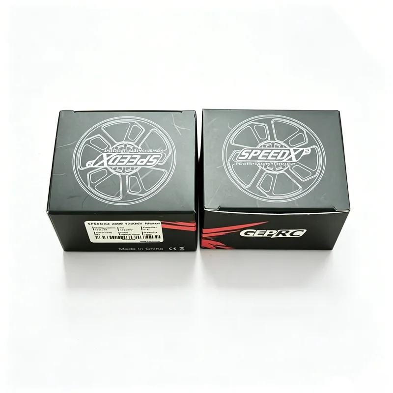 

4 шт. моторов GEPRC 2809 V1.1 SPEEDX2, высокоэффективные бесщеточные моторы с низким тепловыделением для 7/8-дюймовых квадрокоптеров LR FPV