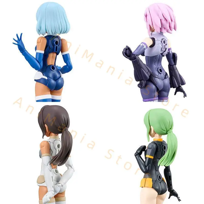 Bandai Oryginalne oryginalne części fryzury 30MS Vol.9 WSZYSTKIE 4 TYPY WŁOSÓW KUCYKOWYCH 7 (ZIELONY 2) Kolekcja figurek Zabawki dla dzieci Prezenty