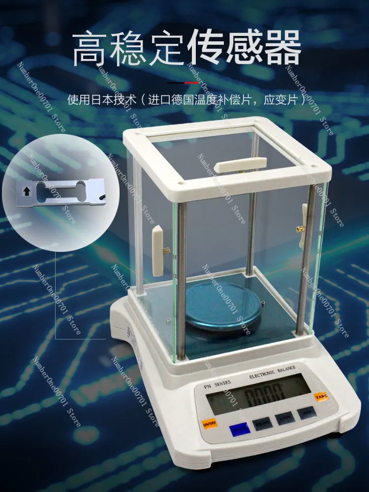 High-Precision Electronic Balance Can Be Connected to Computer ERP Precision with RS232 Laboratory Electronic Scale