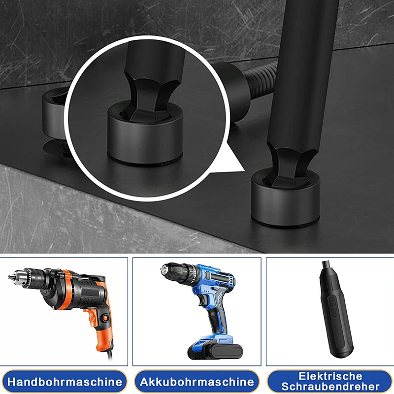 9Pcs 100mm Ball End Screwdriver Bits Hex Head Allen Wrench Drill Bit 1/4 Inch Hex Shank Magnetic Tip Hex Key Socket Driver Bits