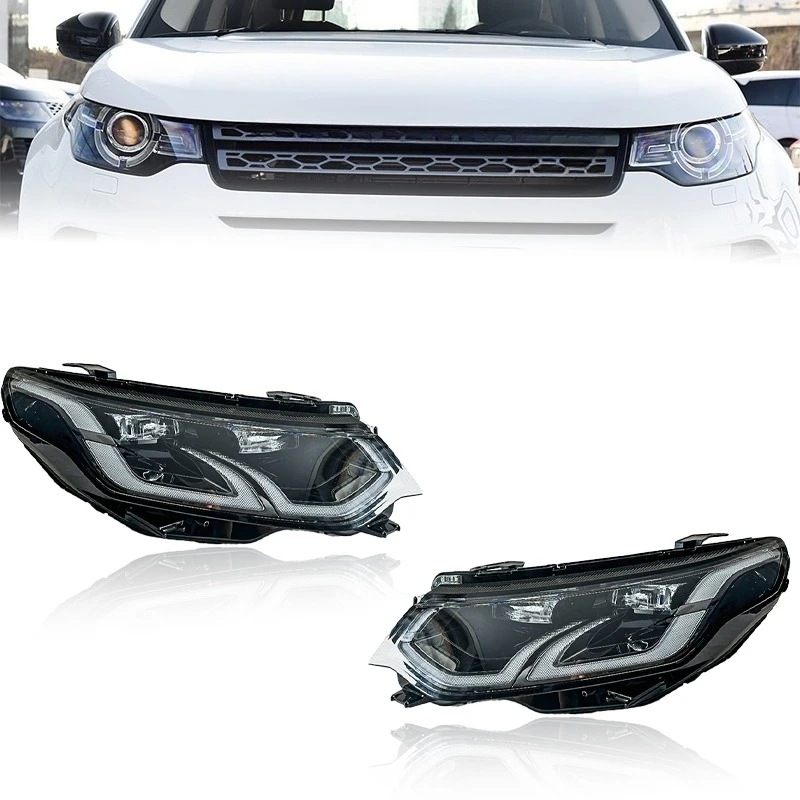 

For Custom LED Headlights for Discovery Sport Enhanced Visibility with 6000k Color Temperature New Condition
