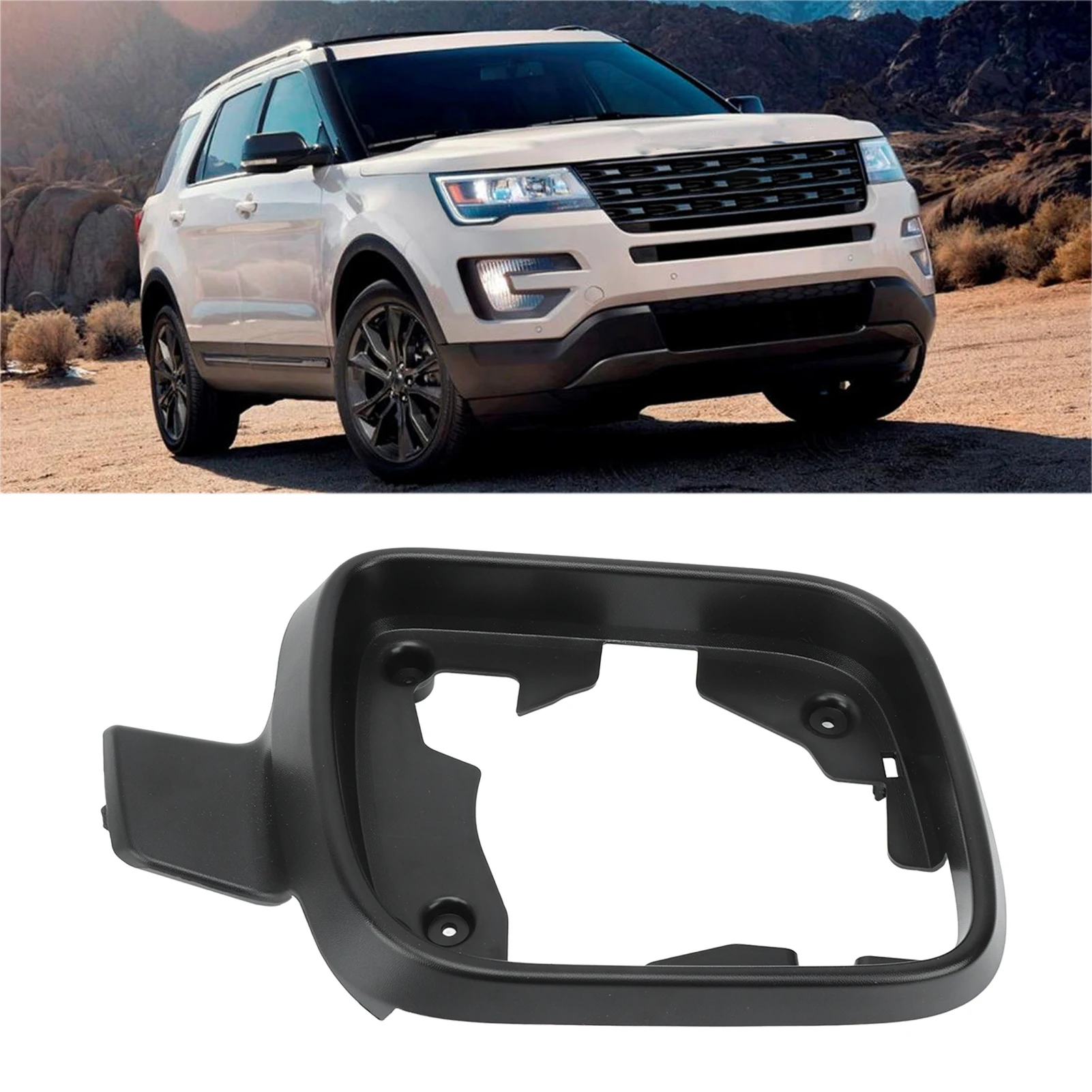 

Mirror Inner Cover Right Door Side GB5Z17K709A Rearview Mirror Cap Moulding Trim Replacement for Ford Explorer