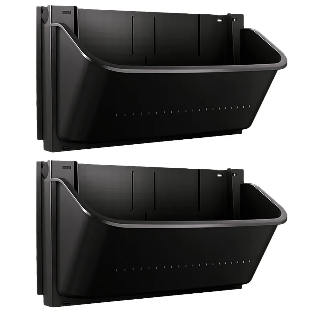 2 قطعة زارع الحائط العمودي معلقة اناء للزهور البلاستيك حديقة أواني النباتات في الهواء الطلق داخلي المعيشة جدار المزارعون فناء ديكور #5