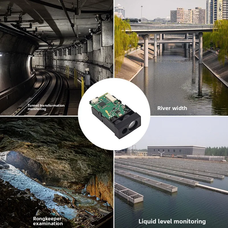 High FrequencyTOFIndustrial Grade Ranging Sensor Module Green Light CustomizationTTLSerial Port Chip Factory Direct