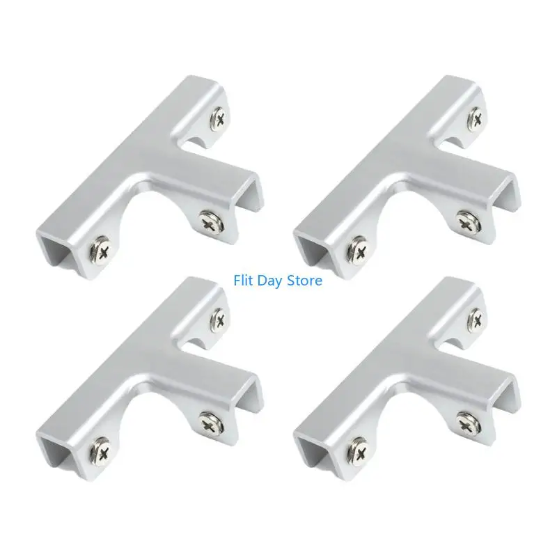 F92C Pack Of  Shaped Clip Aluminum Clip Glass Clip Upgrades for Plant Box Divider