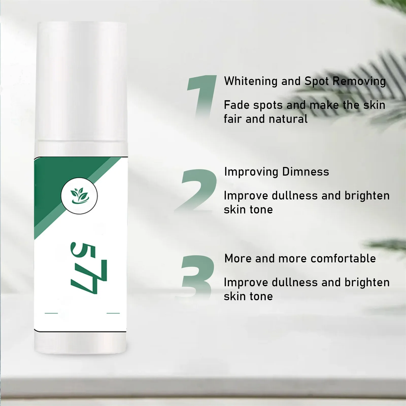 

Fade Whitening And Cleaning Face Cream - For Whitening And Purifying Face Cream With Black Spots And Discoloration 100ml
