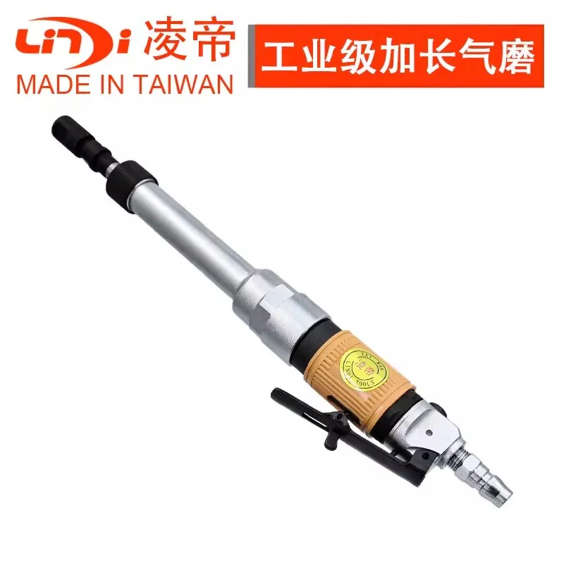 At-1066L Extended Pneumatic Engraving Grinder Industrial-Grade Internal Hole Grinding Machine 6mm Air Grinder 6-Shank Grinding Machine
