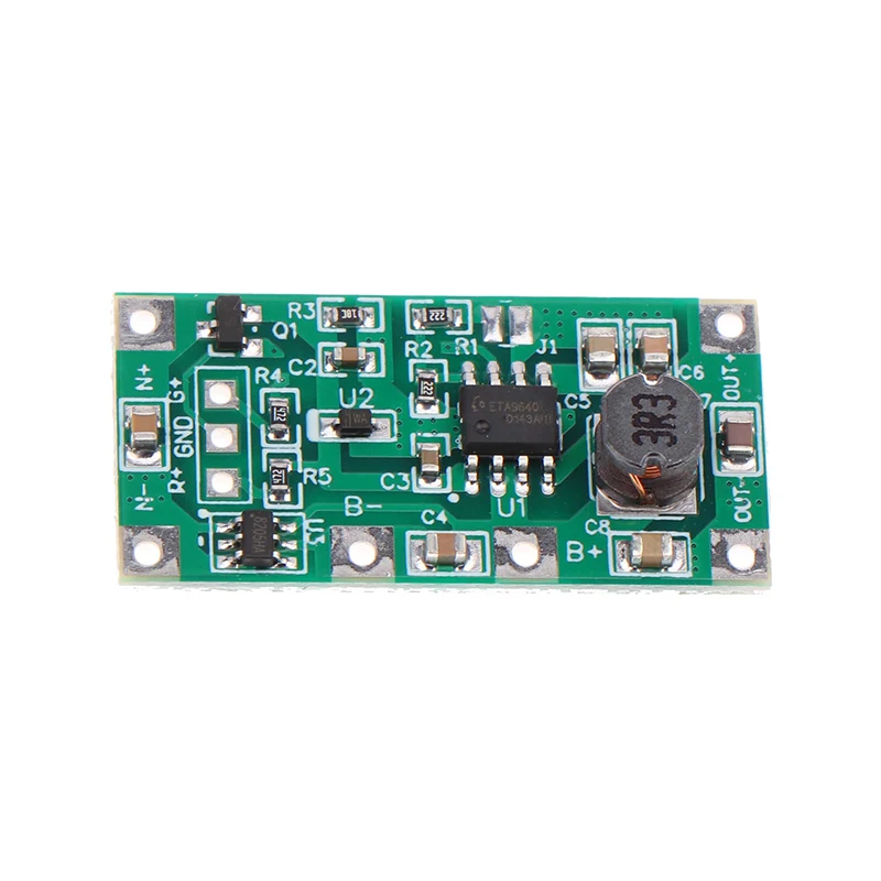 DC 5V 1A UPS Uninterrupted Power Supply Module 3.7V Polymer 18650 Lithium Battery Step Up Reverse Overvoltage Power Supply Board