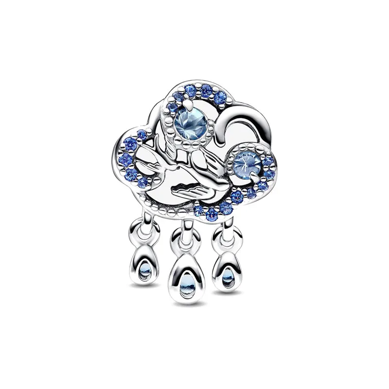 New 925 sterling silver hummingbird swallow pendant bead decoration Fit original European bracelet jewelry DIY women\'s jewelry