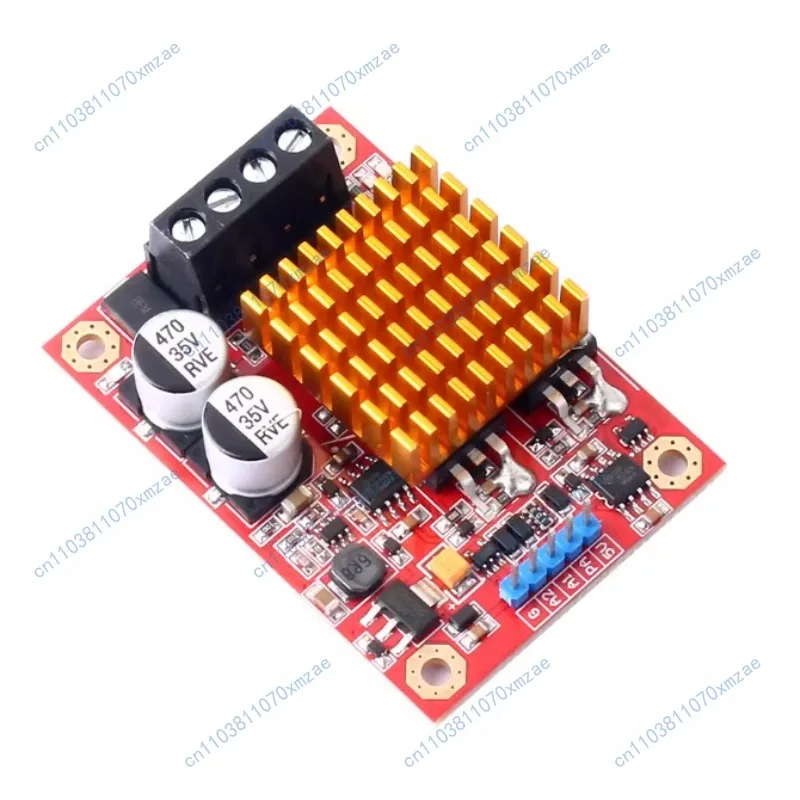 Motor Drive Module High-Power H-Bridge Drive Board DC Motor Driver 30A Single Channel DC12V-30