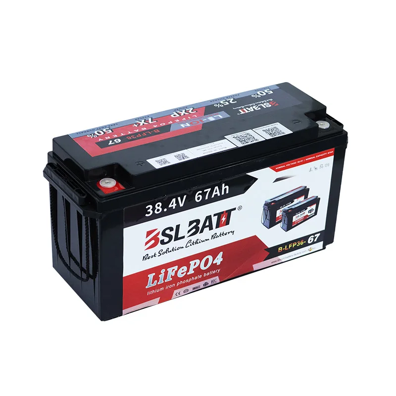 BSLBATT 36v 48v 72v 60ah แบตเตอรี่ลิเธียมฟอสเฟตสําหรับรถกอล์ฟ