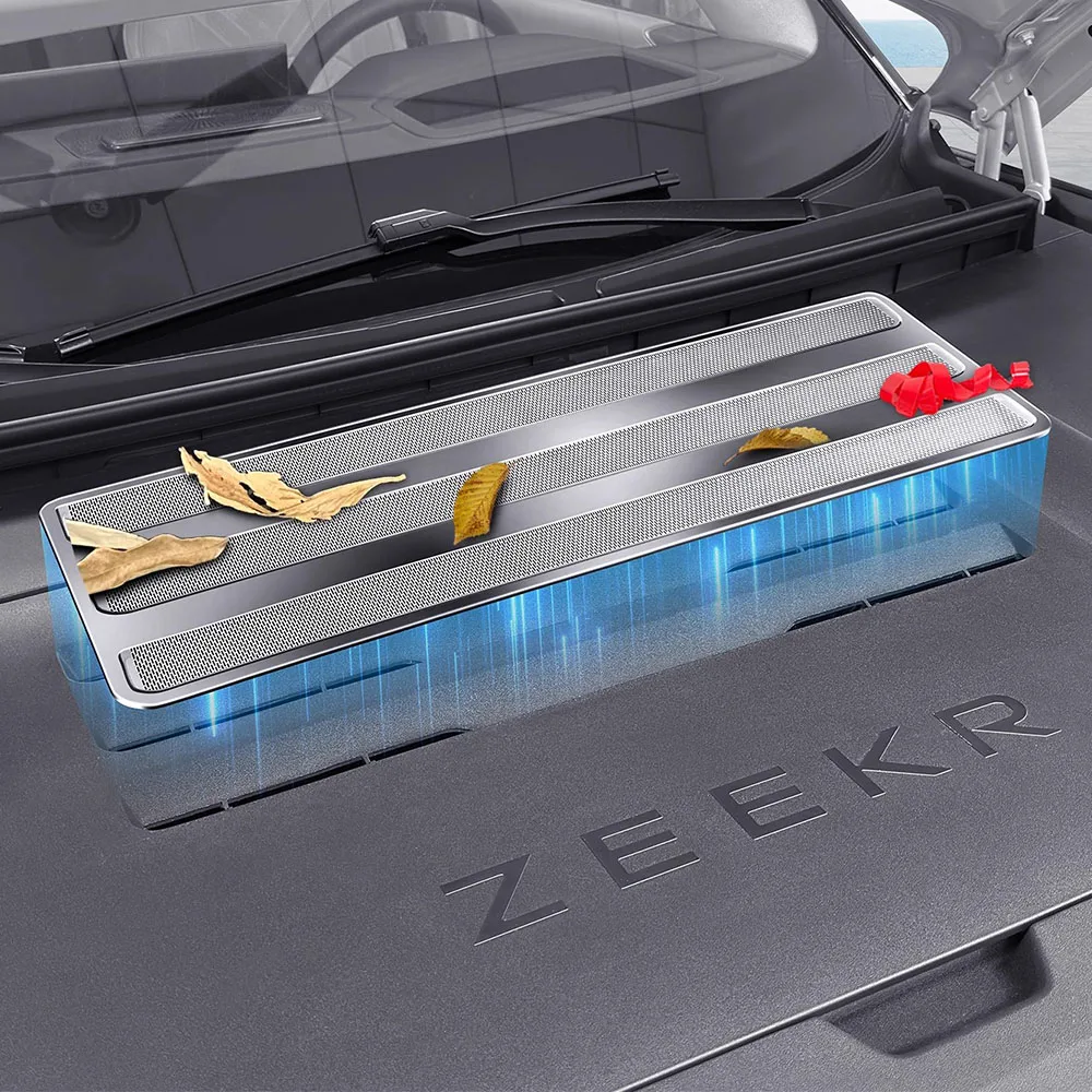 

Underhood Air Outlet Mask For ZEEKR 9X 2025 2026 Car Modification Accessories Stainless Steel Protective Cover Anti Blockage