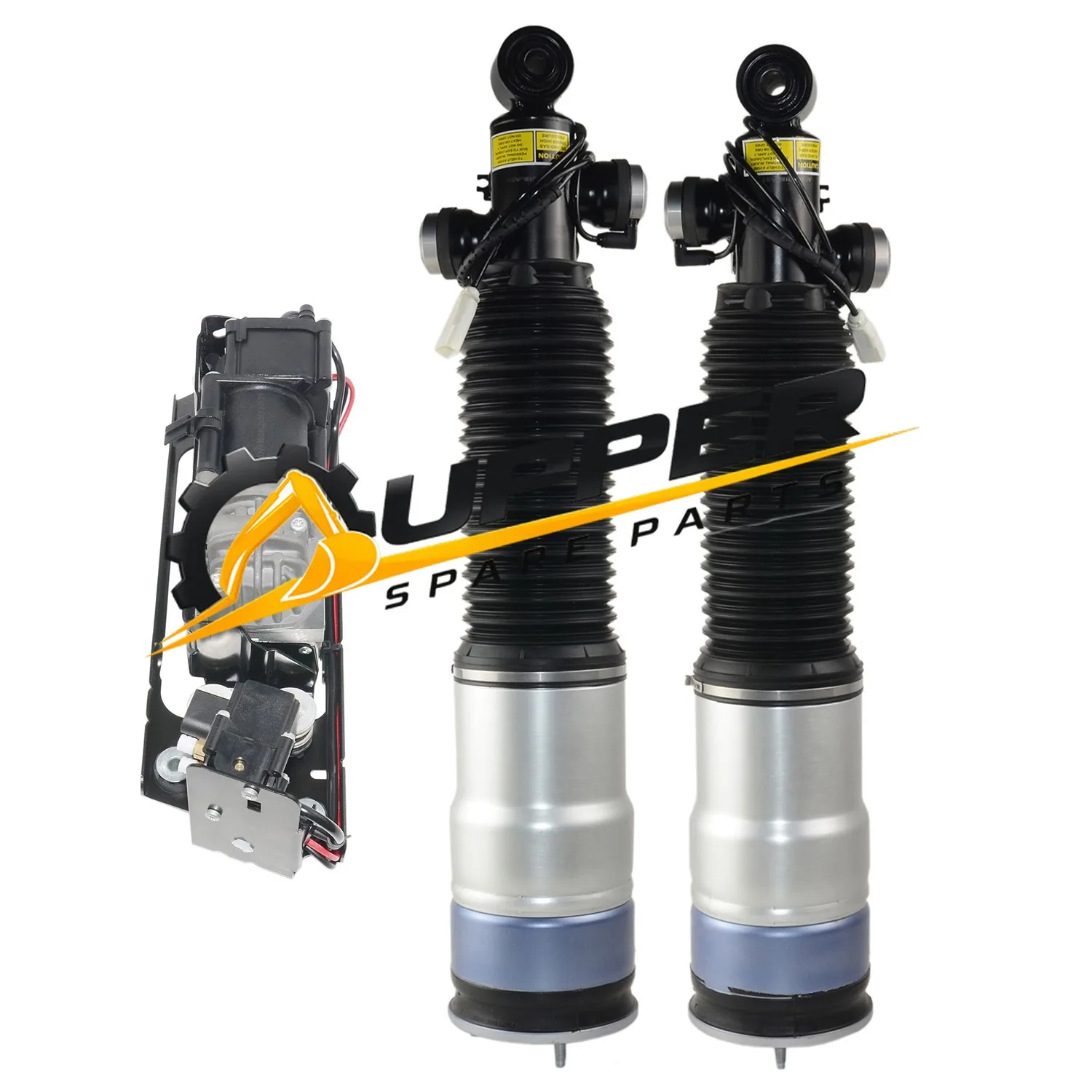 Rear Air Strut Absorbers & Air Suspension Compressor For BMW F01 F02 750Li 760Li