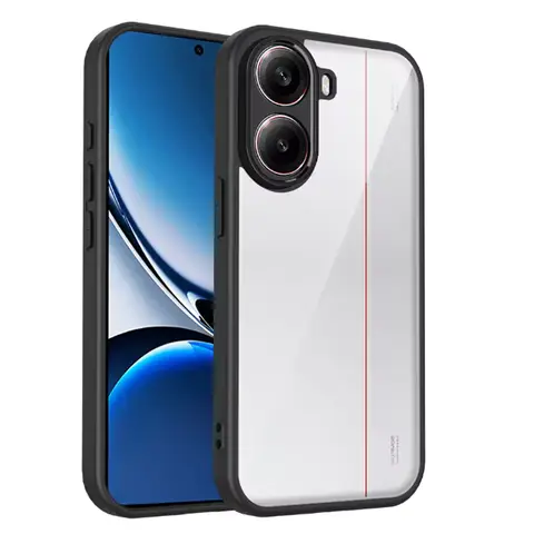 Luxury Simple Transparent PC+TPU Slim Case For Xiaomi POCO X8 Pro Max X7 F8 Ultra F7 M8 M7 Pro Four-coner Airbag Anti-drop Cover