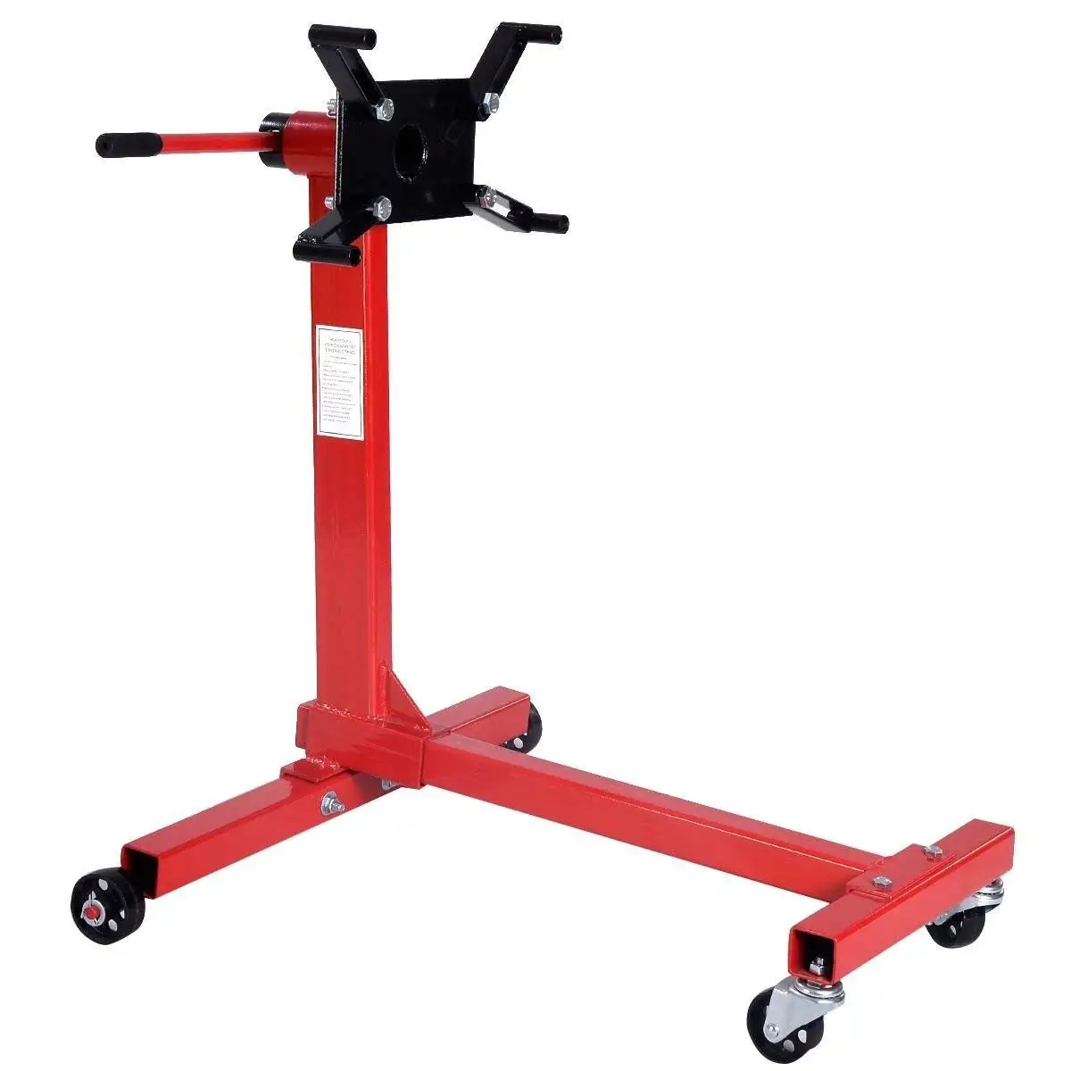 Heavy-Duty 1000LBS Rotating Engine Stand for Car Maintenance Vehicle Equipment