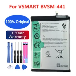 5000mAh 100% Original BVSM-441 Battery For VSMART BVSM-441 BVSM 441 Smart Mobile Phone Battery Bateria With Tool Kits