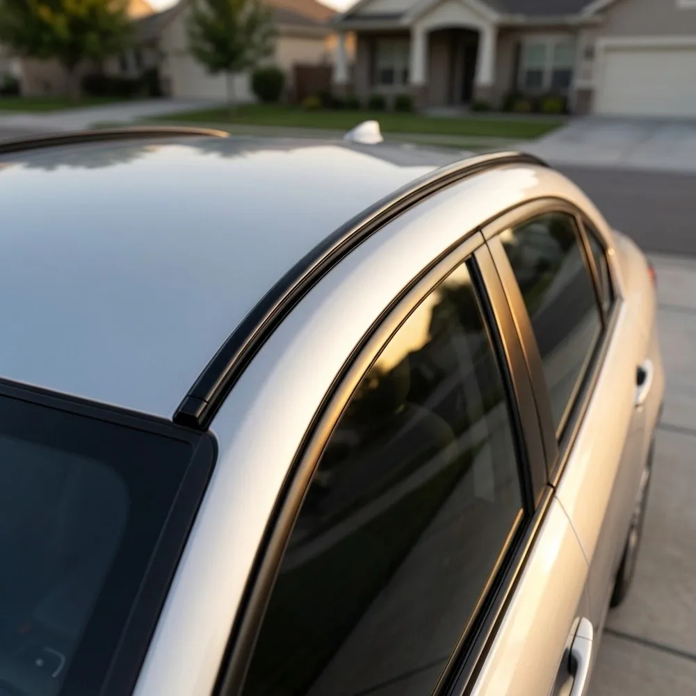 Exterior Side Trim Roof Drip Moulding For Exterior Car Restoration High-strength ABS Material Direct Replacement Part