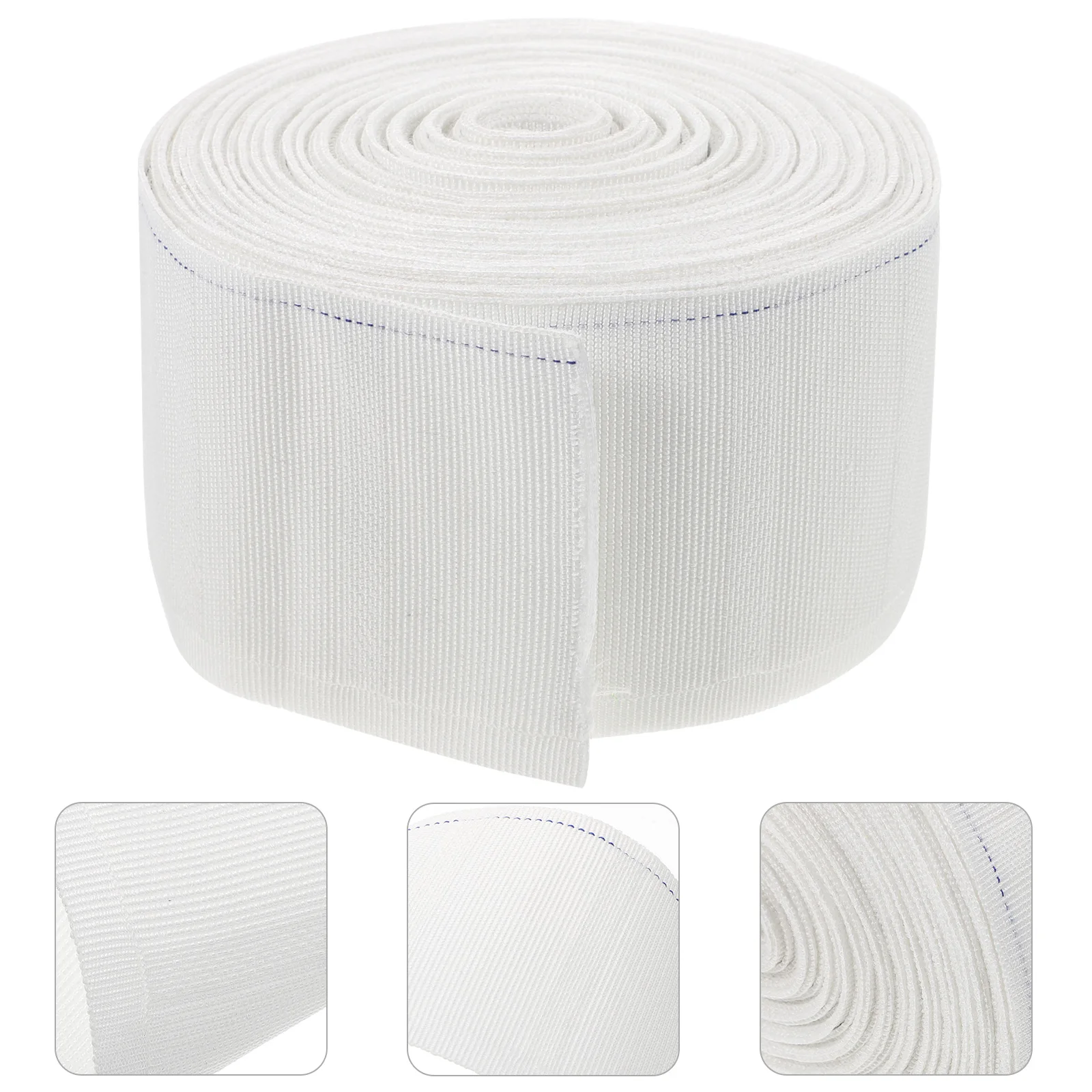 

Premium Shower Pleated Wide Curtain Curtain Deep Pinch Pleated For Diy Home Decoration Drapery Tape Door Roman Rod