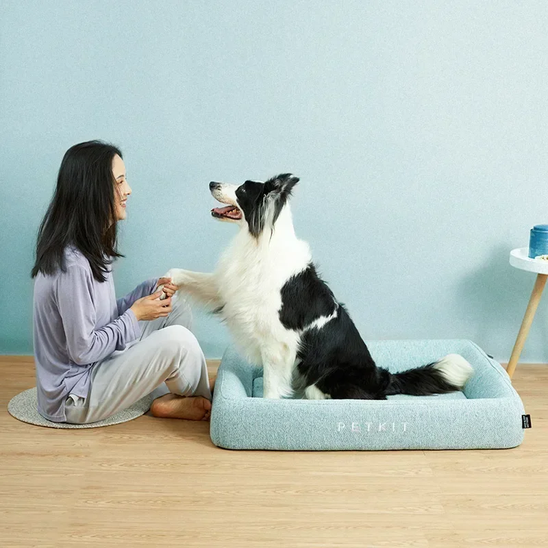 Large Size  Memory Foam A/B Double-sided Inner Pad All Seasons Breathable Deep Sleep Mattress Dog Beds