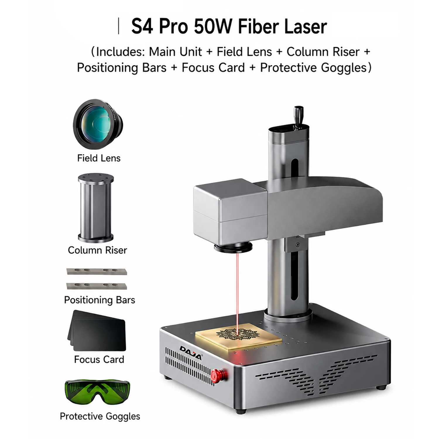 Fiber Laser Marking 30W Jewelry - Tasanol 20W 30W 50W Square Portable