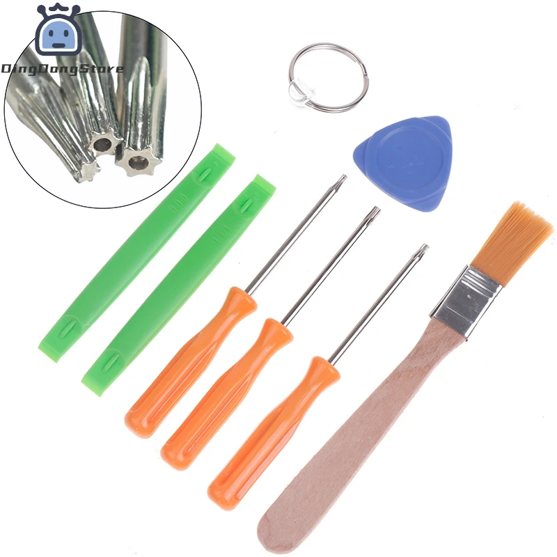 1Set Torx T6 T8 T10 Security Screwdriver For Xbox One 360 Series PS3 PS4 PS5 Repairing Opening Tool Screw Driver