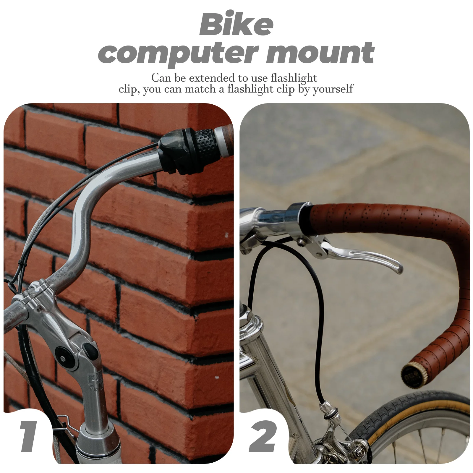 

1 Set Bike Computer Mount Holder Aluminum Alloy Code Tables Sports Cameras Easy Install Disassemble Flashlight Clip Extension
