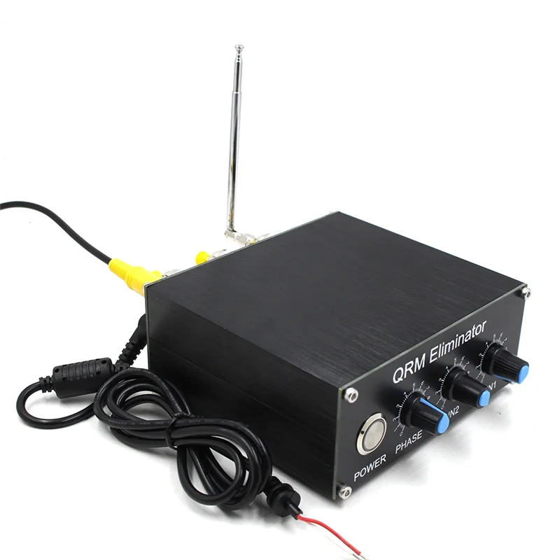 OUVU-QRM مزيل X-Phase HF العصابات 1 ميجا هرتز إلى 30 ميجا هرتز QRM إشارة إلغاء سبائك الألومنيوم مزيل الإشارة مع الاتصال الهاتفي والمقبض