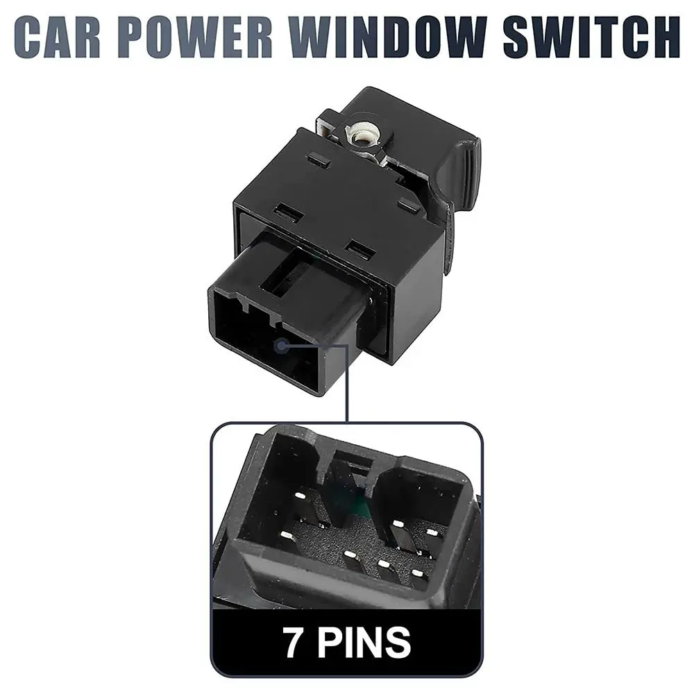 93575-1H000 7pin Window Single Lifter Switch Button For Kia Sportage Hyundai IX20 2011 2012 2013 2014 2015