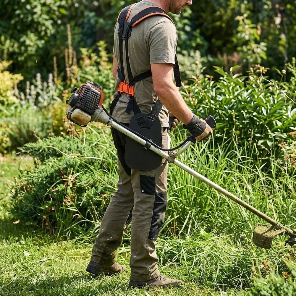 Gardening Support Harness Trimmer Full Harness For Extended Gardening Use Secure Personalized Fit Padded Shoulder Design
