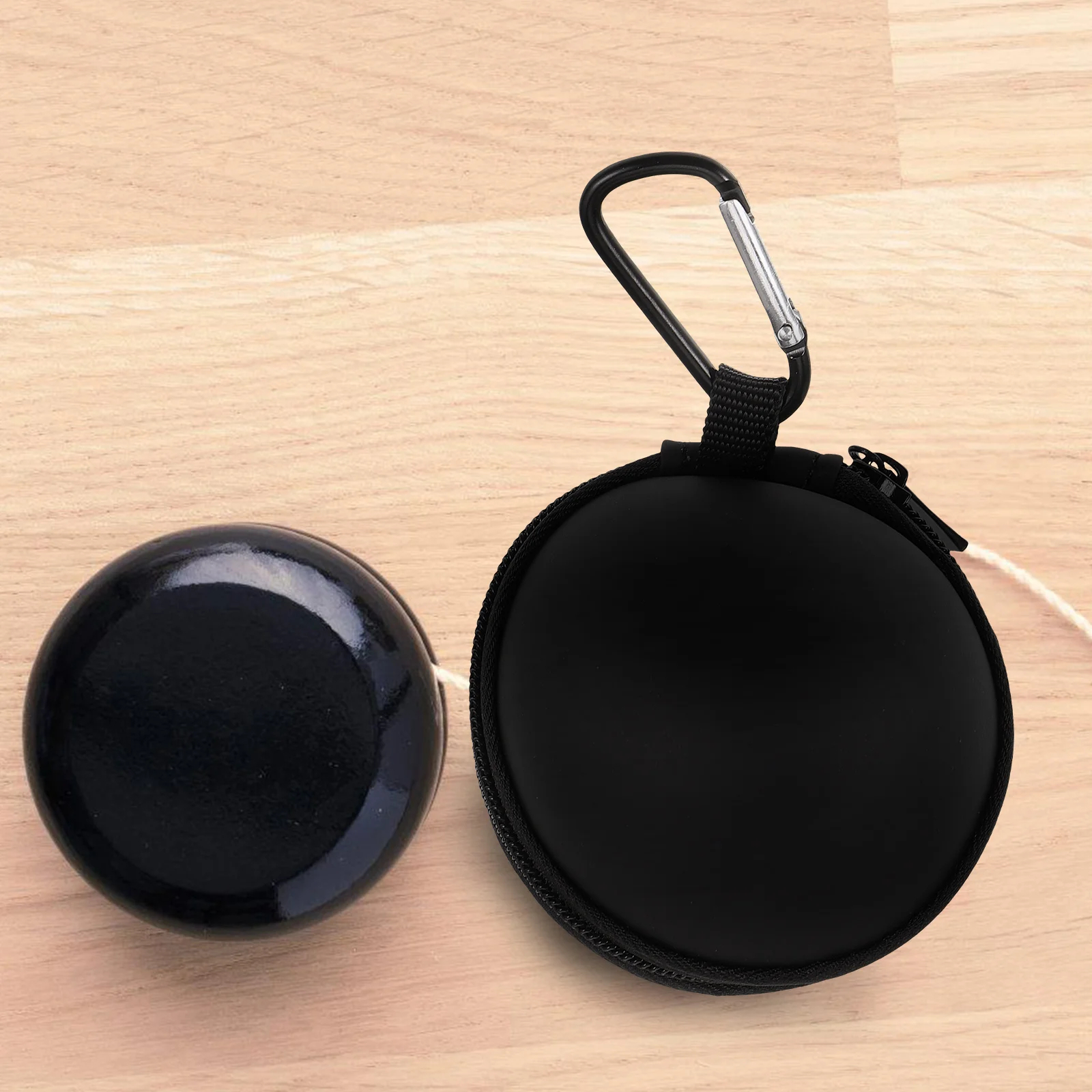 Headphones Stand Ball Storage Case Yo-Yo Ball Yoyo Buckle Eva Headphones Stand Containers Yo-Yo Plaything Organizer