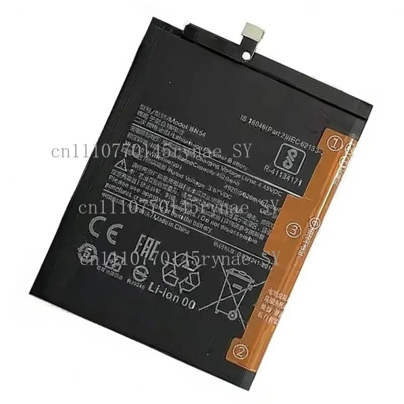 For Xiaomi Redmi Note 9 For Redmi 9/9 Prime For Redmi 10X 4G Poco M2 New Dual Protection Compatible Battery 5020mAh BN54